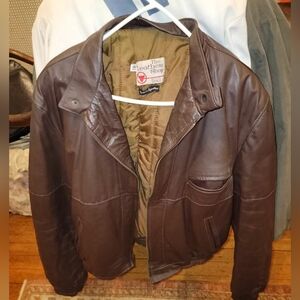 Vintage Leathershop Jacket 1970s Size 46